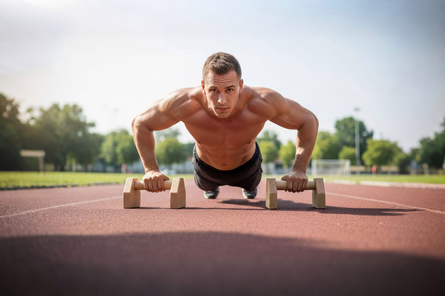 Premium Wooden Parallettes