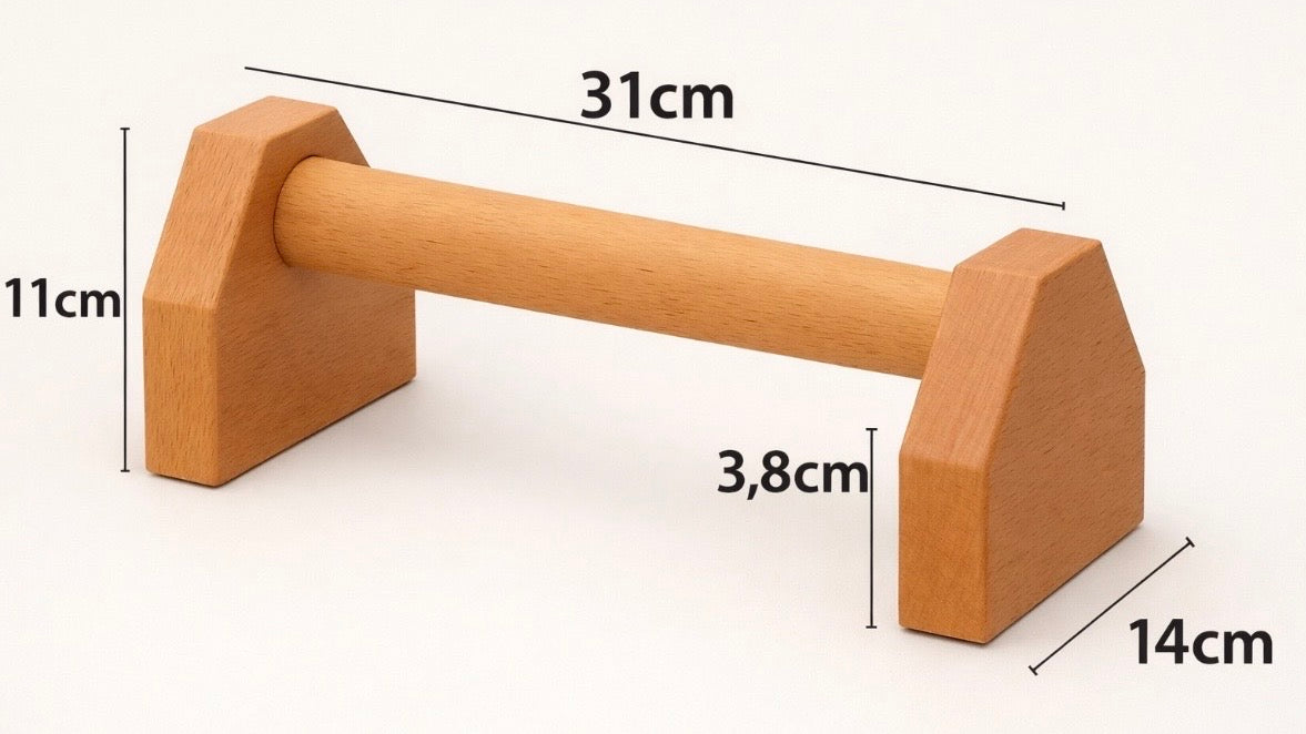 Premium Wooden Parallettes