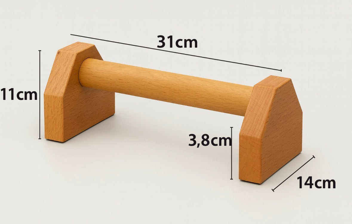 Premium Wooden Parallettes