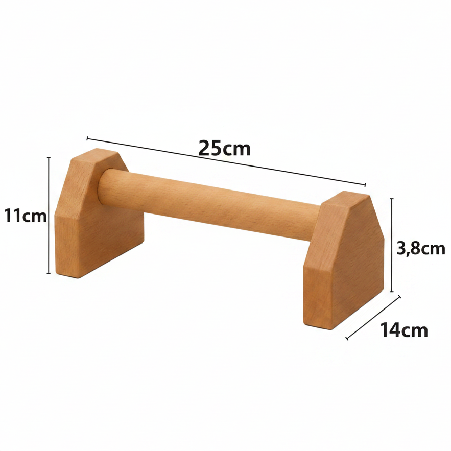 Premium Wooden Parallettes